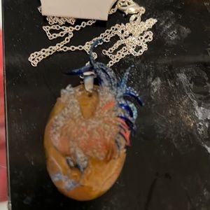 Rooster necklace